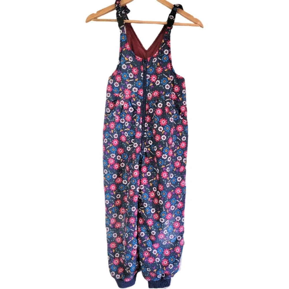 Hanna Andersson Floral Snow Bib